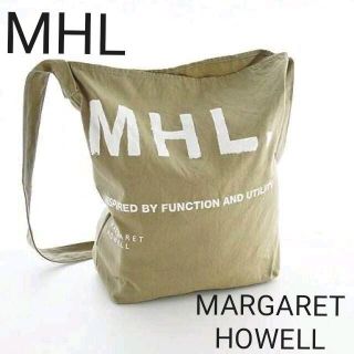 マーガレットハウエル(MARGARET HOWELL)の【未使用】MHL マーガレット・ハウエル キャンパスバッグ(ショルダーバッグ)