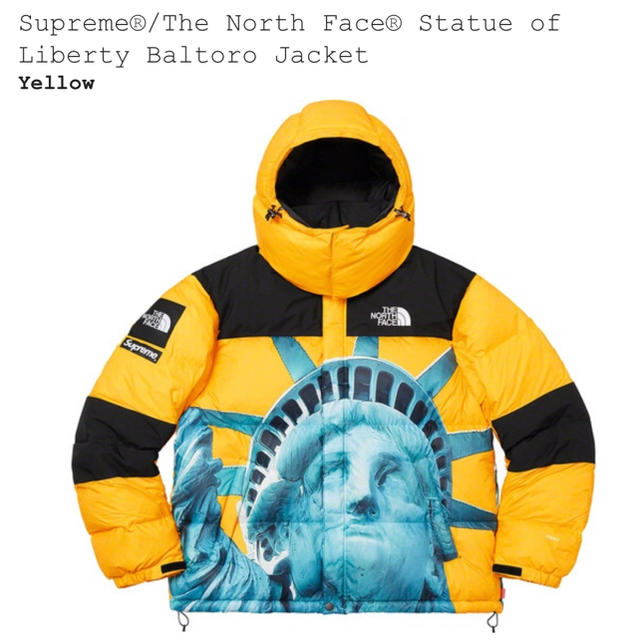 Supreme the north face バルトロ イエロー M