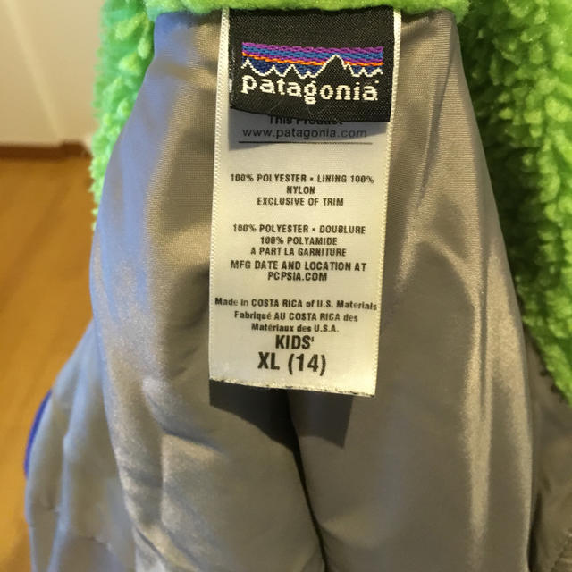 patagonia(パタゴニア)の値下げ パタゴニア フリース キッズXL レディースのトップス(パーカー)の商品写真