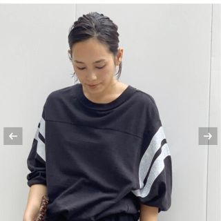 アパルトモンドゥーズィエムクラス(L'Appartement DEUXIEME CLASSE)のAP STUDIO別注☆アメリカーナ フットボールロングTシャツ新品タグつき(Tシャツ(長袖/七分))