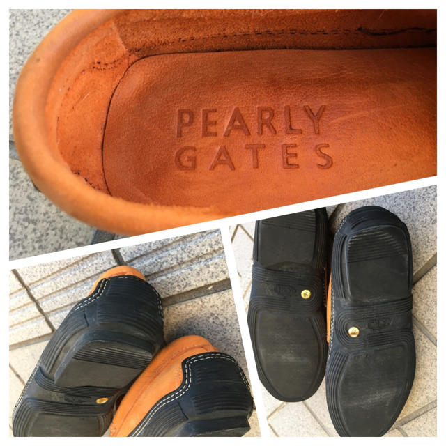 PEARLY GATES(パーリーゲイツ)のPEARLY GATES ドライビングシューズ スポーツ/アウトドアのゴルフ(シューズ)の商品写真