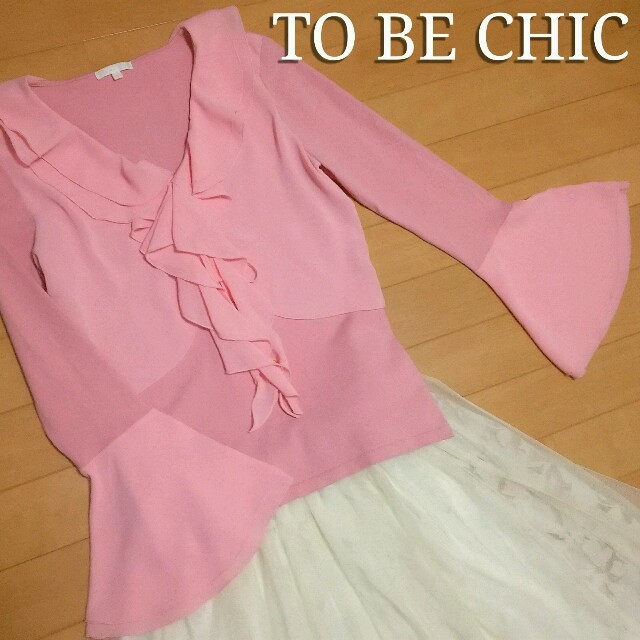 TO BE CHIC(トゥービーシック)のTOBECHIC華やかで美しいトップス♪ レディースのトップス(ニット/セーター)の商品写真