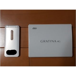 キョウセラ(京セラ)のGRATINA 4G（箱なし）(携帯電話本体)