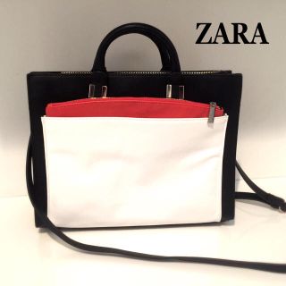 ザラ(ZARA)のZARA  2wayバッグ(ショルダーバッグ)