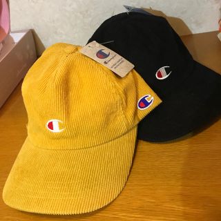 チャンピオン(Champion)のChampion コーデュロイ　キャップ【未使用(キャップ)