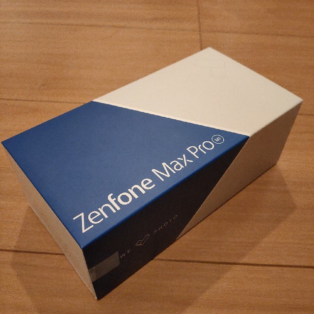 【新品未使用】Zenfone Max Pro (M1) ディープシーブラックスマートフォン本体