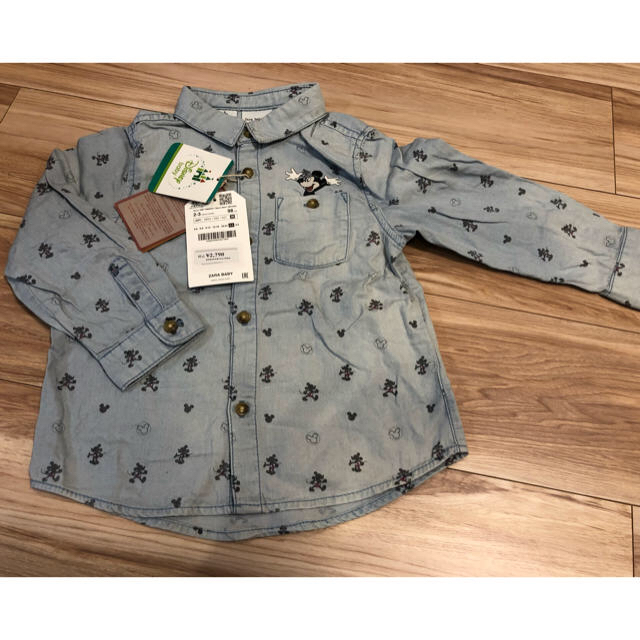 ZARA KIDS(ザラキッズ)のシャツ（98cm）ZARABABY、GAPワンピース（12〜18m） キッズ/ベビー/マタニティのキッズ服男の子用(90cm~)(ブラウス)の商品写真