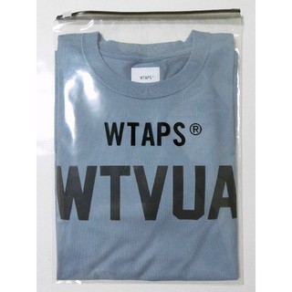 ダブルタップス(W)taps)の新品本物 WTAPS 19AW WTVUA スポット ロンT ブルーグレイ M(Tシャツ/カットソー(七分/長袖))