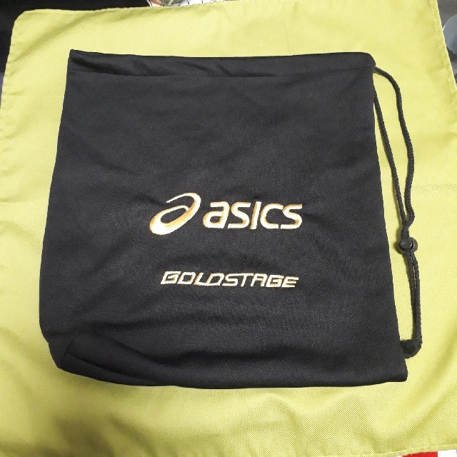 asics(アシックス)のアシックス　ゴールドステージ　袋　asics GOLDSTAGE 　グラブ入れ スポーツ/アウトドアの野球(その他)の商品写真