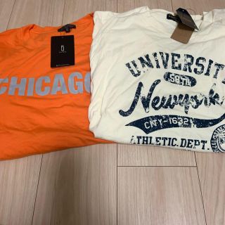 新品・未使用　タグ付き　ロングTシャツ２枚(Tシャツ/カットソー(七分/長袖))