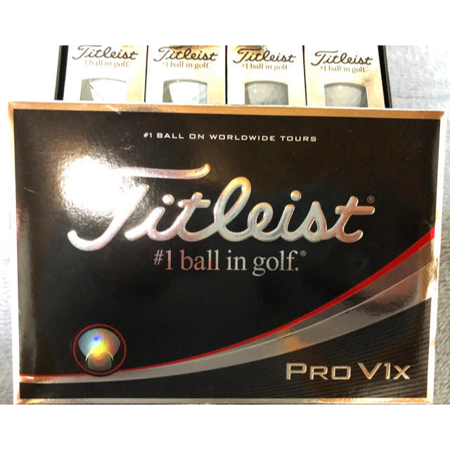 ゴルフボール　タイトリスト　Pro V1x