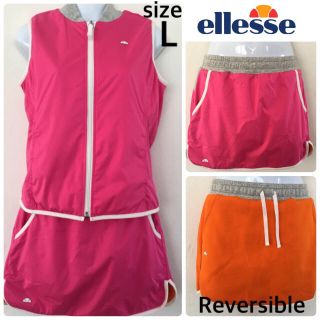 エレッセ(ellesse)の新品 エレッセ リバーシブル スコート L(ウェア)