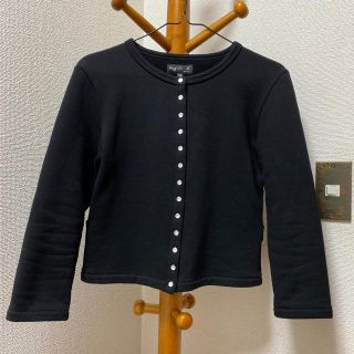 agnès b アニエス 定番裏起毛カーディガン 青 T2 www.krzysztofbialy.com