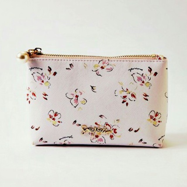 SMIR NASLI(サミールナスリ)のサミールナスリ Flower Pouch ピンク レディースのファッション小物(ポーチ)の商品写真