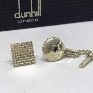 ダンヒル(Dunhill)のダンヒル 925 ネクタイピン　タイピン タイタック スクエア(ネクタイピン)