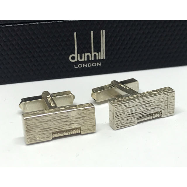 dunhill 925 手彫りガスライター　カフリンクス　カフス　カフスボタン