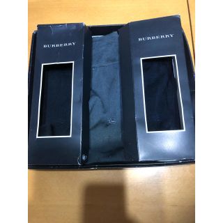 バーバリー(BURBERRY)のバーバリーくつ下黒、グレー、紺(ソックス)