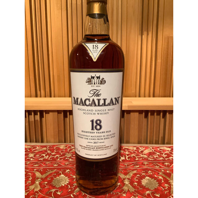 MACALLAN マッカラン 18年（旧ボトル 箱付き）700ml 2