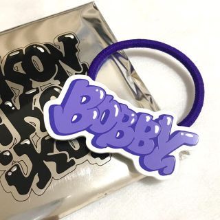 アイコン(iKON)の【 ゆうさま専用 】バビ 4点 ヘアゴム・缶バッジ・ファイル・オーナメント(アイドルグッズ)