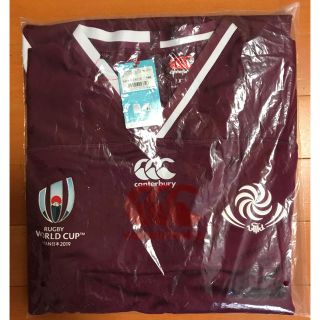 カンタベリー(CANTERBURY)の【カンタベリー】RWC20ジョージア代表オフィシャルホームレプリカジャージ XL(ラグビー)