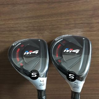 テーラーメイド(TaylorMade)のテーラーメイド M4 レスキュー #4 #5 セット FUBUKI TM6 S(クラブ)