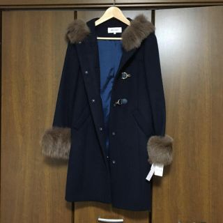 ミッシュマッシュ(MISCH MASCH)の新品　ミッシュマッシュ　MISCHMASCH ファー付きフードコート(ロングコート)