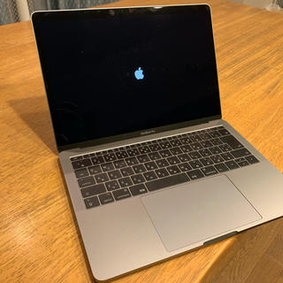 マック(Mac (Apple))の13インチMacBook Pro - スペースグレイ(ノートPC)
