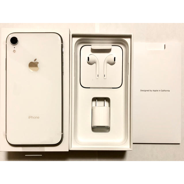 SIMフリー iPhoneXR 128GB 新品未使用 White 白 SIMフリー iPhoneXR 128GB 新品未使用 White 白