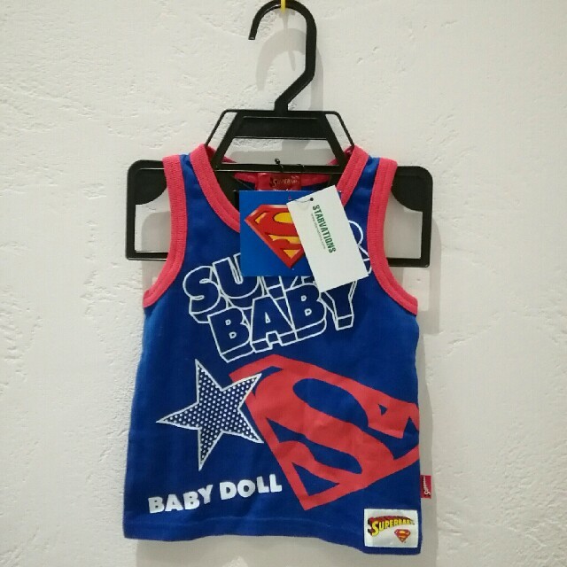 SUPERBABY(スーパーベビー)の☆[42] スーパーベビー タンクトップ 男の子 サイズ80☆ キッズ/ベビー/マタニティのベビー服(~85cm)(タンクトップ/キャミソール)の商品写真