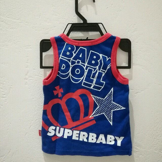 SUPERBABY(スーパーベビー)の☆[42] スーパーベビー タンクトップ 男の子 サイズ80☆ キッズ/ベビー/マタニティのベビー服(~85cm)(タンクトップ/キャミソール)の商品写真