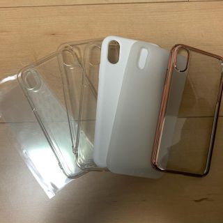 アイフォーン(iPhone)のiPhoneＸＲ用透明スマホケース(iPhoneケース)