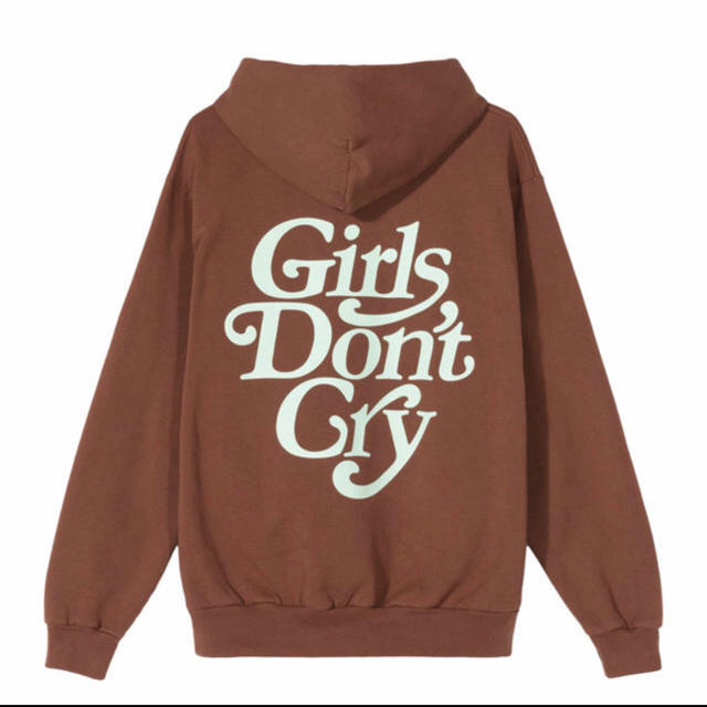 Girls Don't Cry GDC  パーカー XLサイズ ブラウン