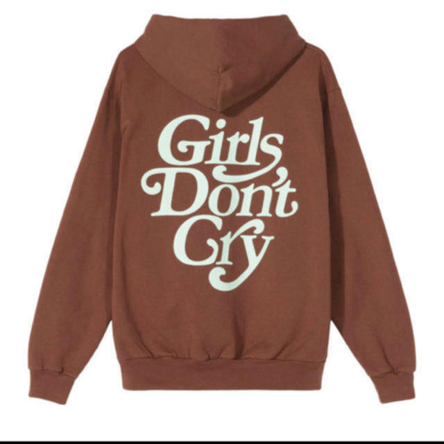 girls don´t cry Hoodie パーカー M brown 茶