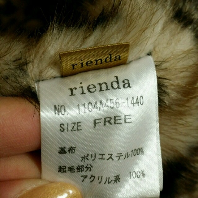 rienda(リエンダ)のかずめっ子様専用 ファースヌード レディースのファッション小物(スヌード)の商品写真