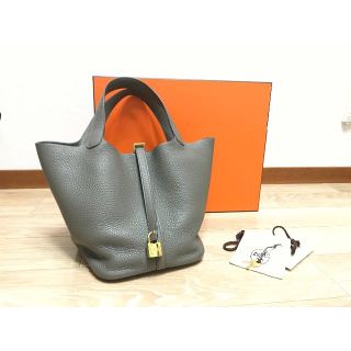 エルメス(Hermes)のmei様専用エルメスHermes/ピコタンロック22MMグリエタン/ゴールド金具(ハンドバッグ)