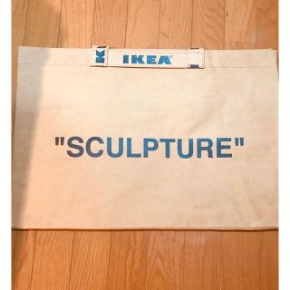 イケア(IKEA)のIKEA x Virgil Abloh MARKERAD キャリーバッグ　L(トートバッグ)