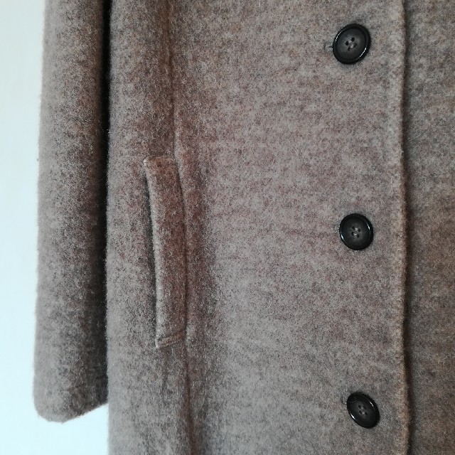 MUJI (無印良品)(ムジルシリョウヒン)の無印 ウールコート レディースS レディースのジャケット/アウター(ロングコート)の商品写真