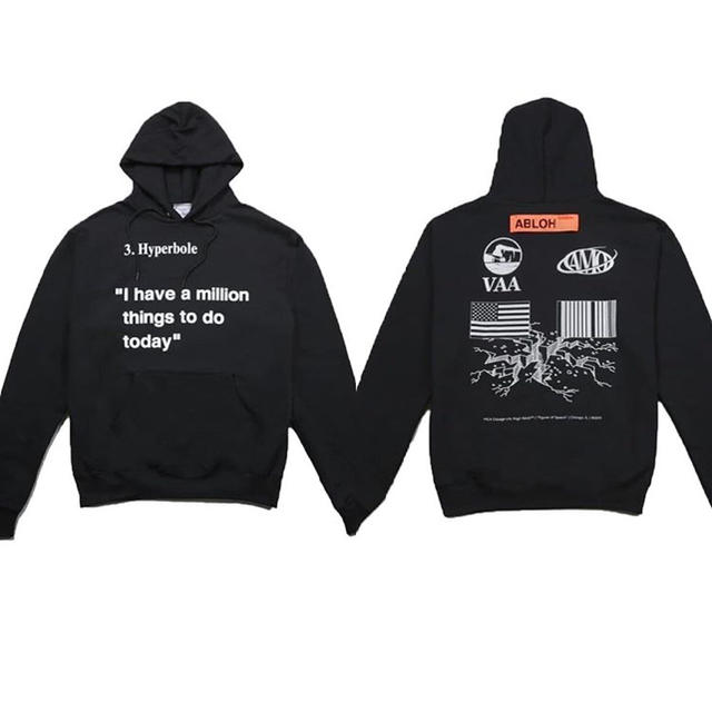 Virgil Abloh x MCA Hyperbole Hoodie