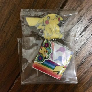 ポケモン(ポケモン)のポケットモンスター ピカチュウ ピンズ(バッジ/ピンバッジ)