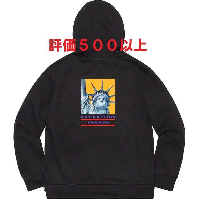 Statue of Liberty Hooded Sweatshirt 黒 ＳSmallカラー