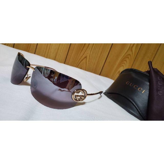 Gucci - 正規 グッチ インターロッキング GGロゴメタル サングラス