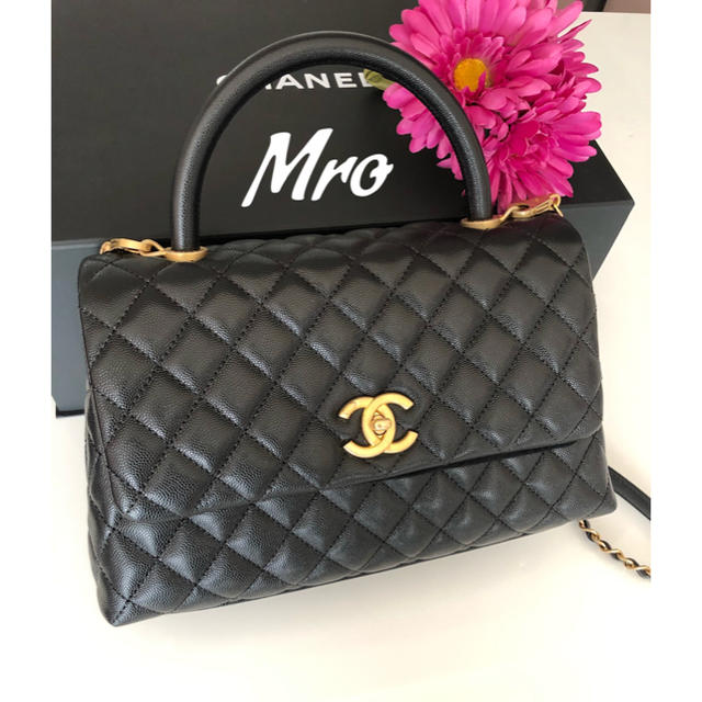 正規品✨CHANEL✨ ココハンドル ✨ トップハンドルフラップバック