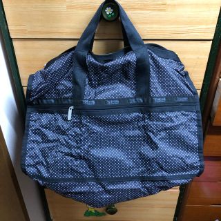 レスポートサック(LeSportsac)のレスポ　ボストン　ラージウィークエンダー　ドット　美品(ボストンバッグ)