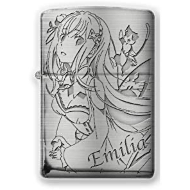 新品未使用【Re:ゼロから始める異世界生活】 エミリア リゼロ ZIPPO