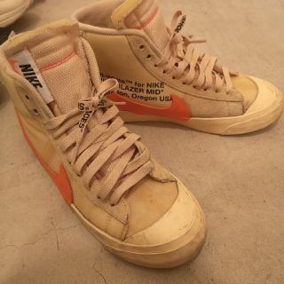 オフホワイト(OFF-WHITE)のOFF-WHITE × NIKE BLAZER MID ALL HALLOWS (スニーカー)