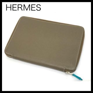 エルメス(Hermes)のHERMES エルメス　シルクイン　ラウンドファスナー手帳カバー　アジェンダ(財布)