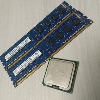 猫山様専用 DDR3メモリ 2gb×2枚 ＋ Core2Quad Q9650(PCパーツ)