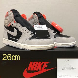 ナイキ(NIKE)のairjordan1 neutral grey(スニーカー)