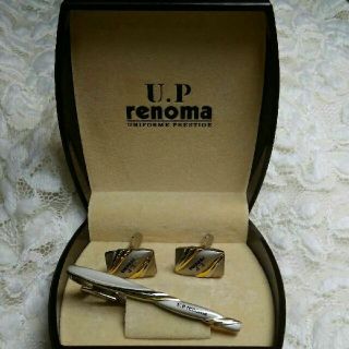 ユーピーレノマ(U.P renoma)の\\*ネクタイピン★カフスセット*//(ネクタイピン)