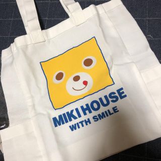 ミキハウス(mikihouse)の新品未使用　ミキハウス　トートバッグ　エコバッグ(トートバッグ)